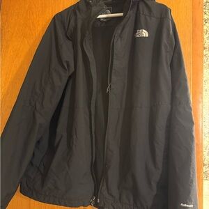 The North Face Men's Hydrenaline Black Raincoat